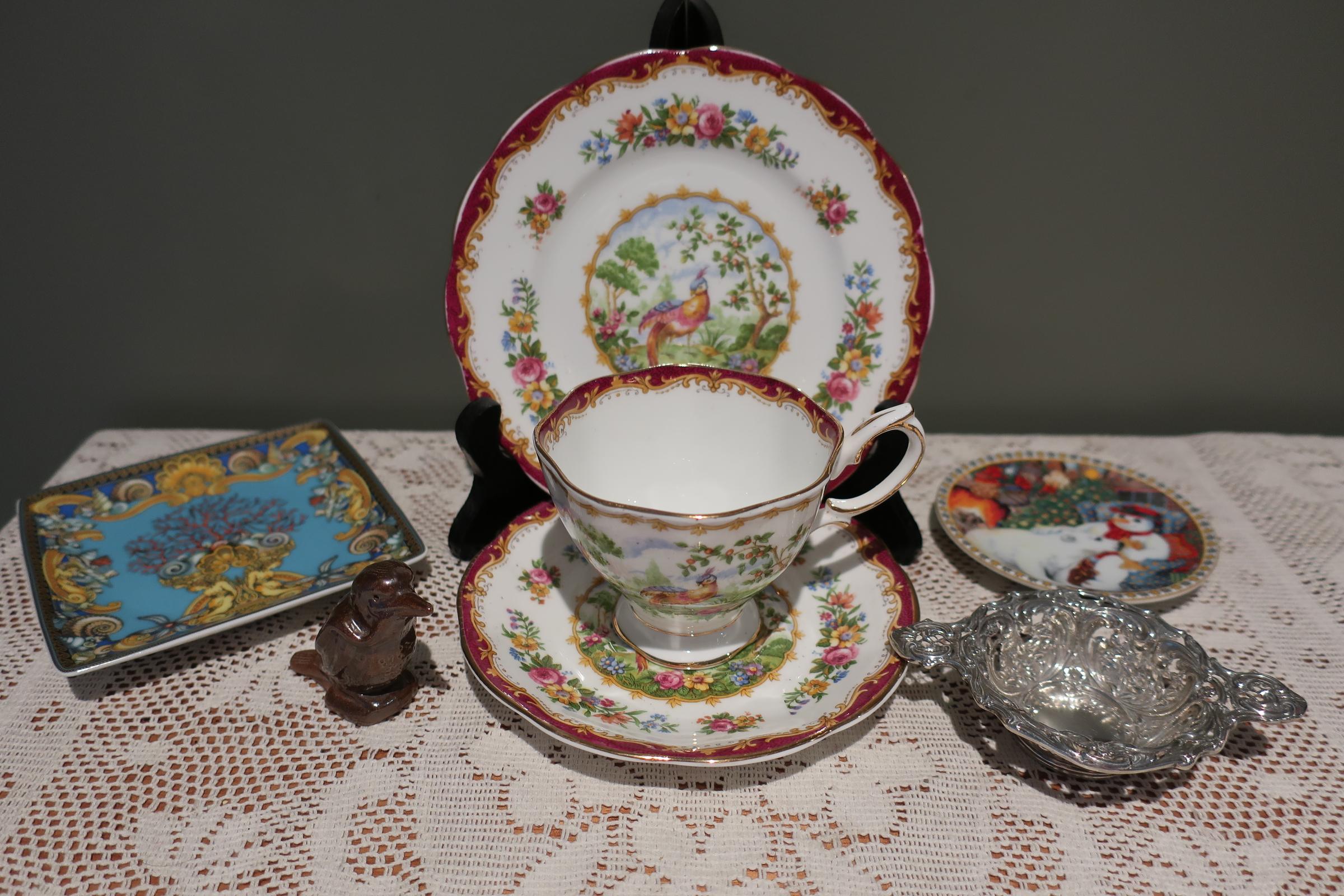 Sneak Peek For The Week – Royal Albert, Royal Worcester, Sterling Silver, Bendigo Pottery, Rosenthal For Versace