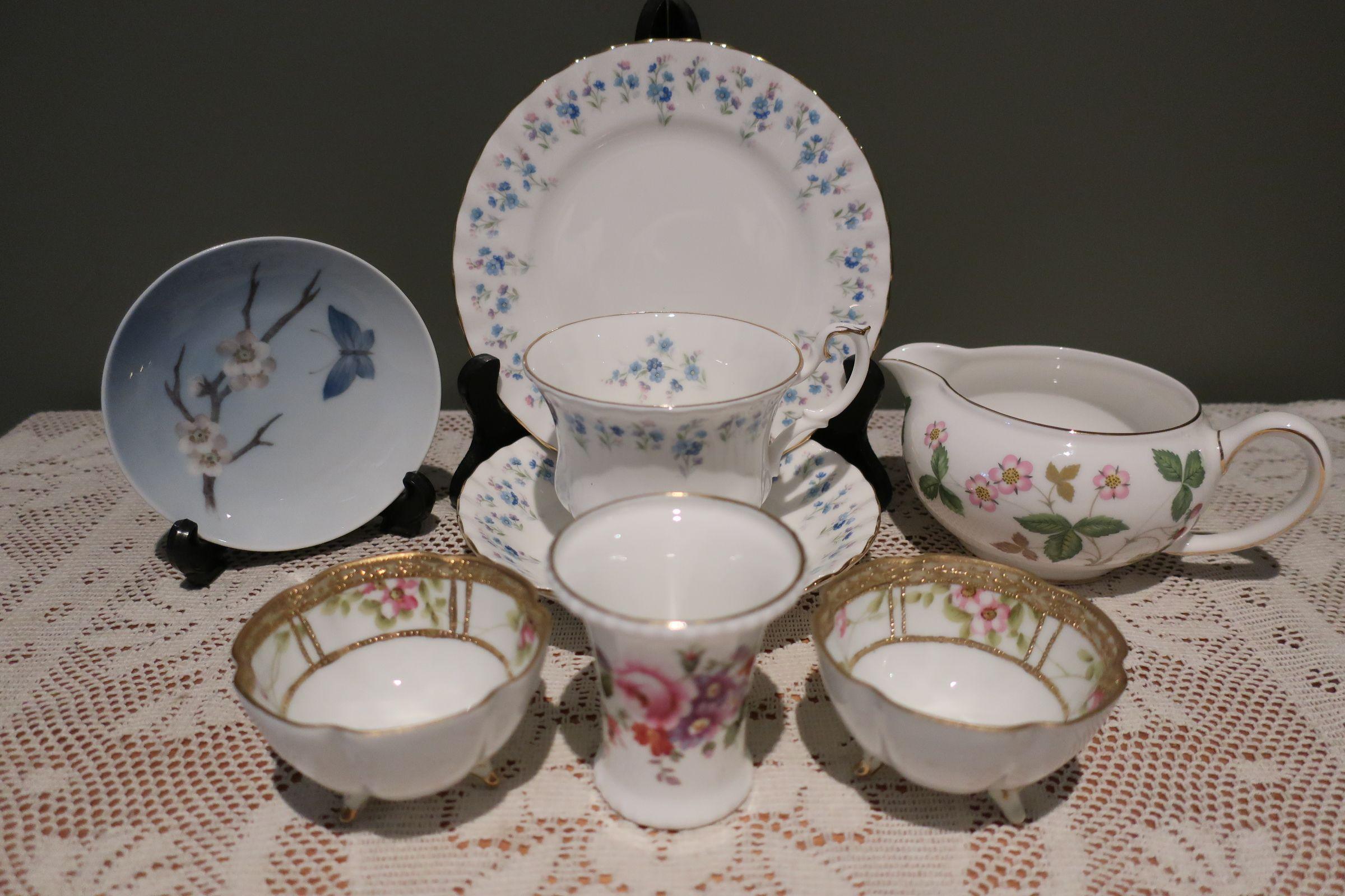 Sneak Peek For The Week – Royal Albert, Wedgwood, Royal Crown Derby, Antique Morimura, Royal Copenhagen