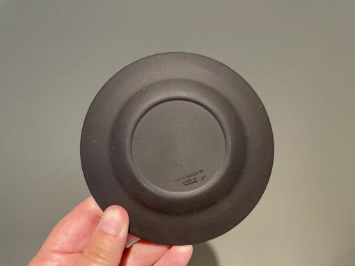 Lovely Wedgwood Jasperware Black Basalt Trinket Dish - Cupid Stringing His Bow - Image 3