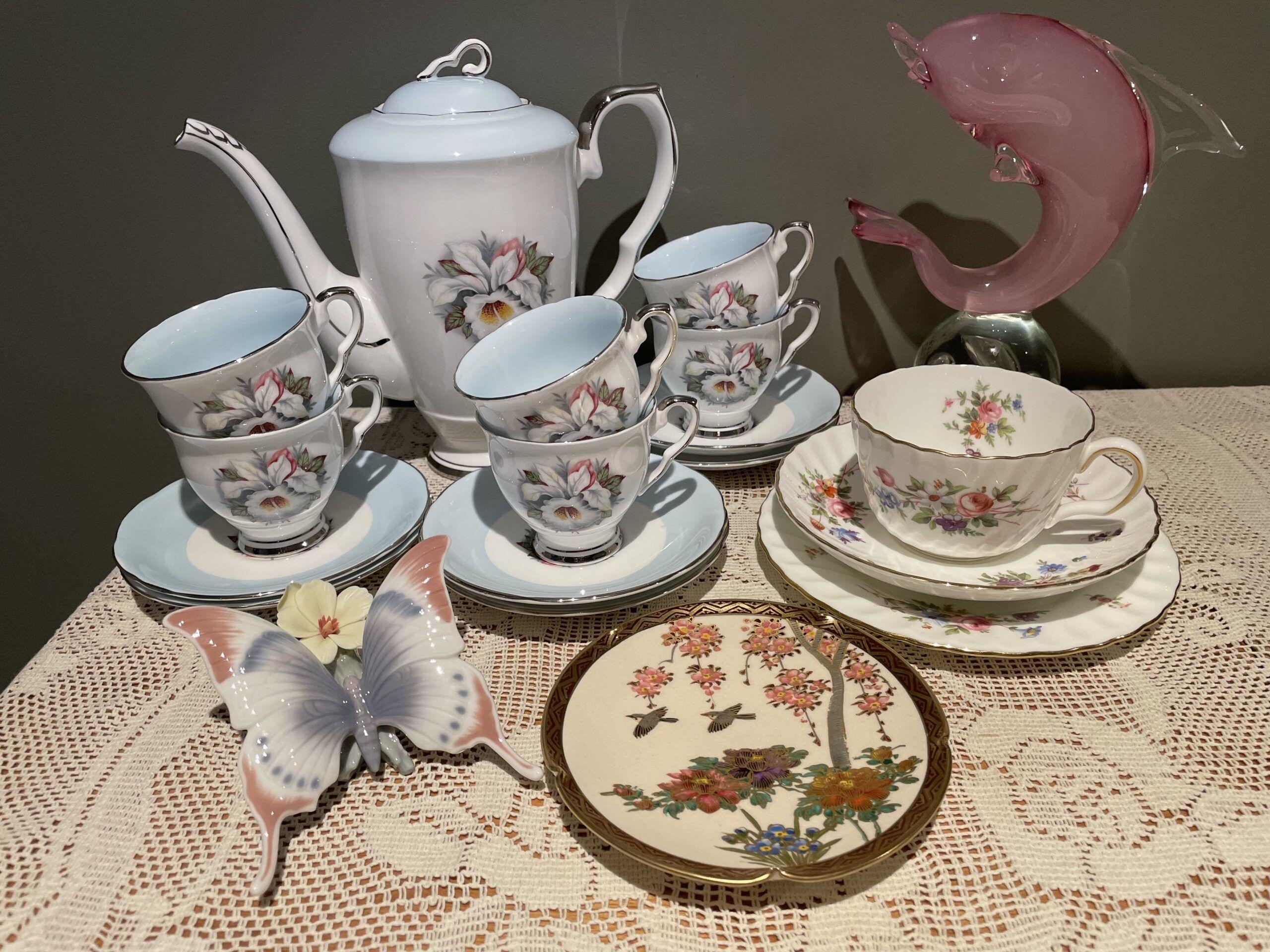 Sneak Peek For The Week – Murano Glass, Satsuma, Lladro, Royal Stafford