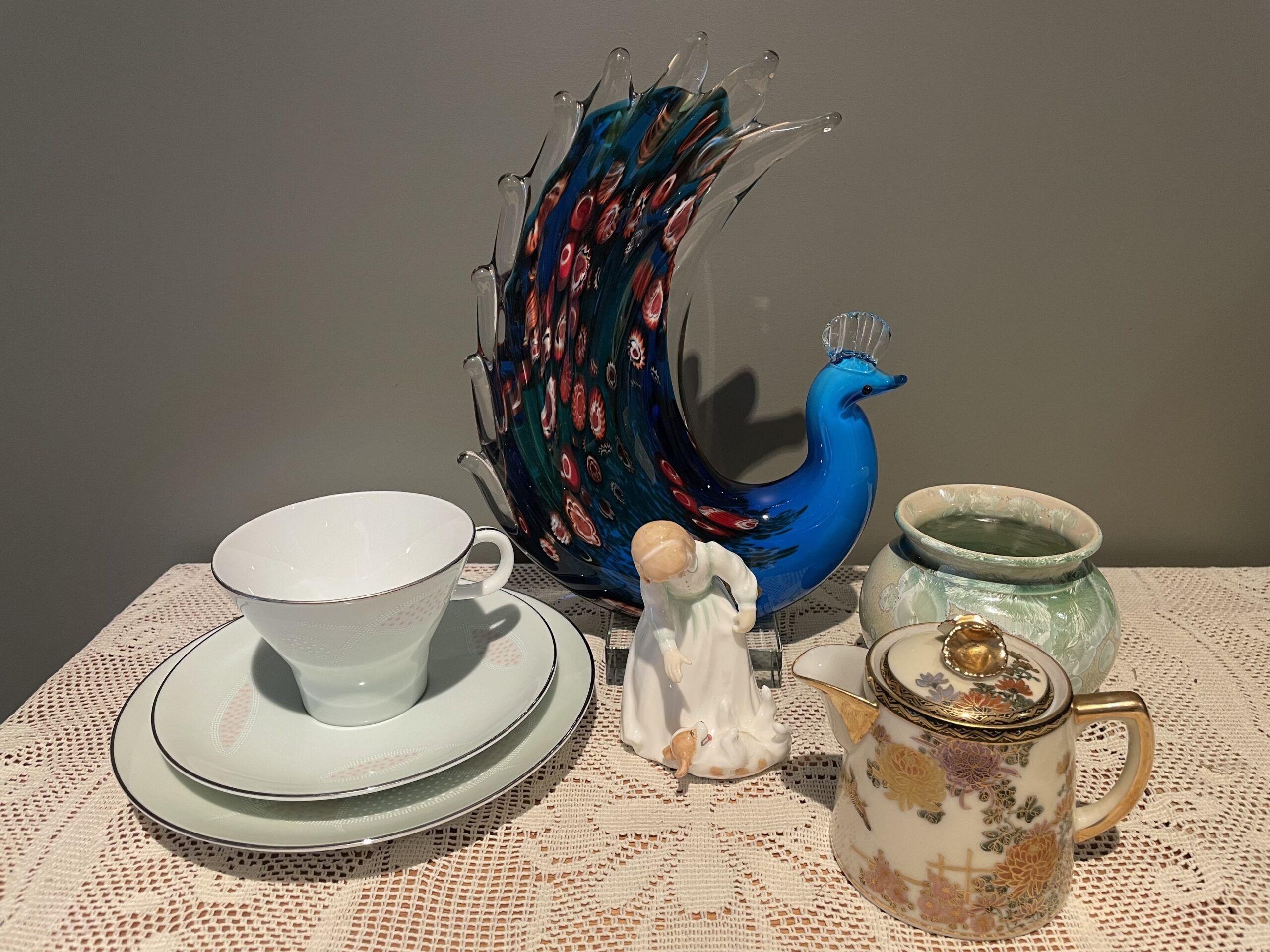 Sneak Peek For The Week – Royal Doulton, Aussie Pottery, Rikaro Glass, Satsuma, Noritake