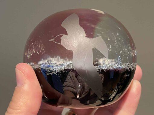 Caithness Scotland Limited Edition Black Headed Gull Paperweight In Original Box - Image 2