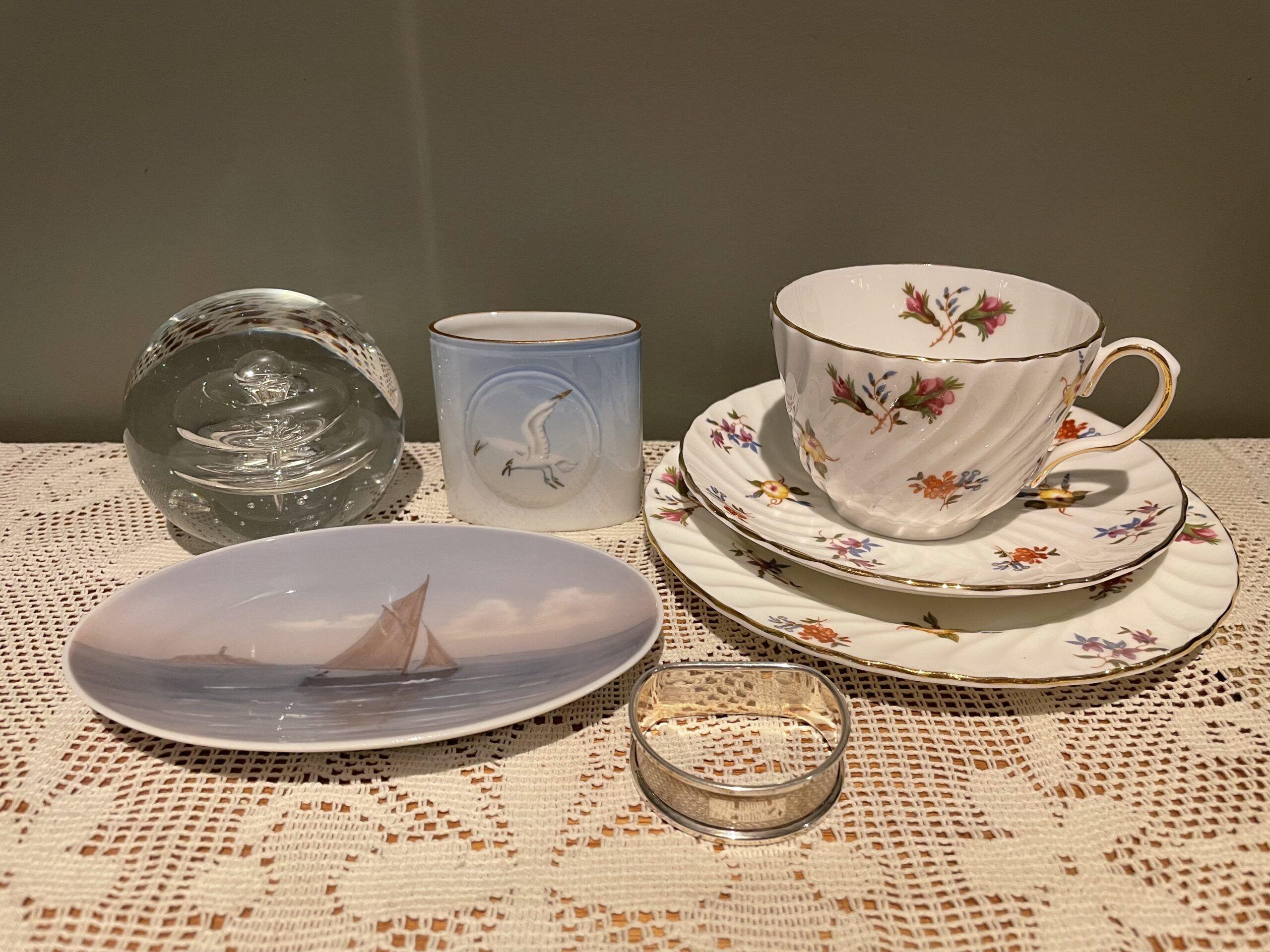 Sneak Peek For The Week – Bing And Grondahl, Sterling Silver, Aynsley, Art Glass