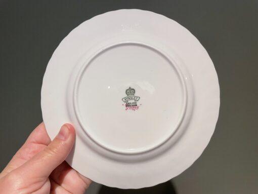 Vintage Aynsley Gaiety Pattern Floral Gilt Trio - Image 5