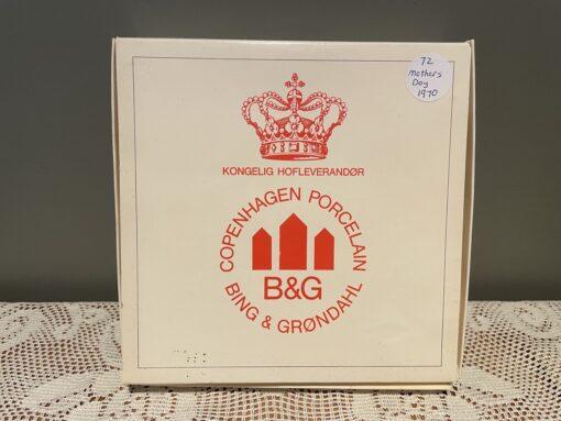 Bing And Grondahl Mothers Day Plate 1970 - Sparrow With Hatchlings - Image 4