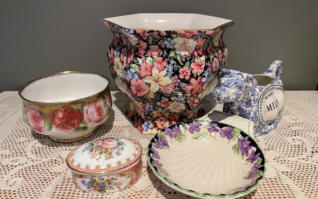 Sneak Peek For The Week – Royal Winton, Royal Doulton, Royal Albert, Frederick Rathbone Burgess