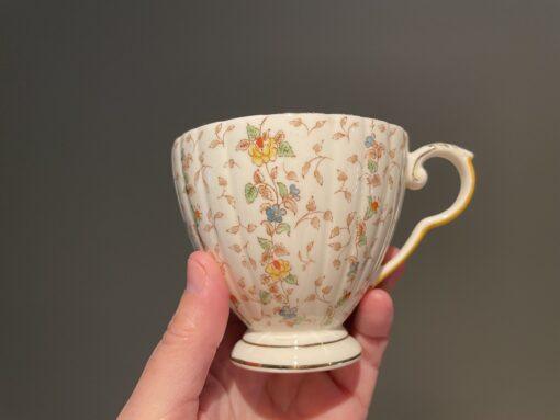 Vintage Royal Grafton Chantilly Pattern Trio - Image 2