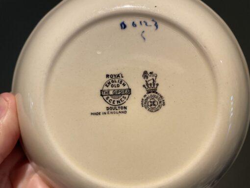 Vintage Royal Doulton Jam / Relish dish - The Gypsies - Image 4