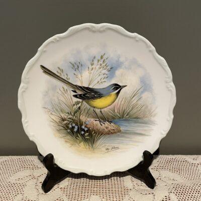 Royal Albert Woodland Birds Yellow Wagtail Display Plate