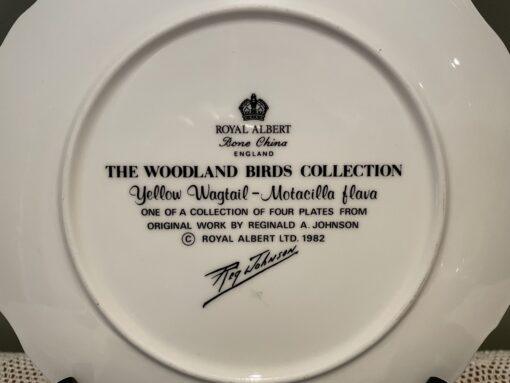 Royal Albert Woodland Birds Yellow Wagtail Display Plate - Image 4