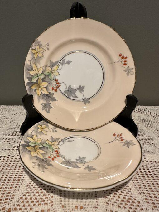 Paragon Double Warrant Autumn Pattern Trio With Hand Accented Berries - Image 4