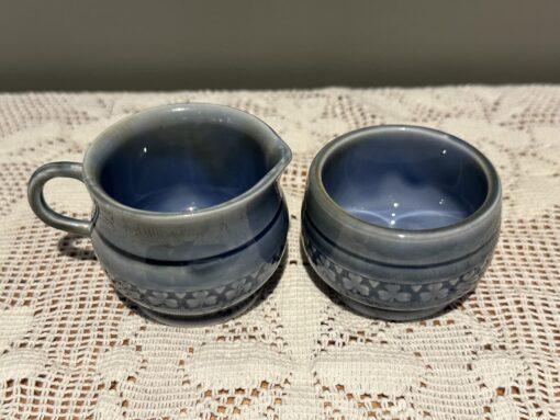 Wade Irish Porcelain Shamrock Pattern Sugar And Creamer Set - Image 2