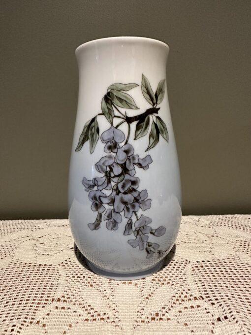 Superb Bing And Grondahl Large Wisteria Vase