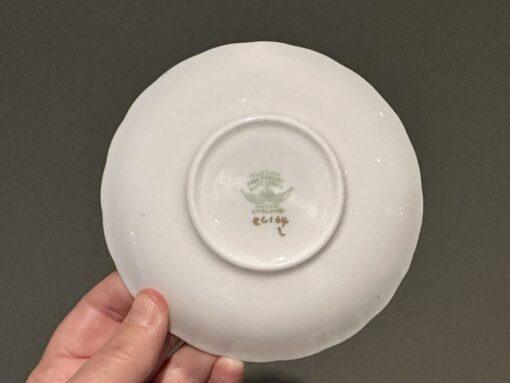 Vintage Tuscan Heavily Gilt Demitasse Cup And Saucer - Image 5