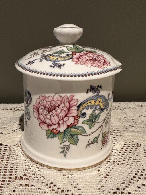 Crown Staffordshire Chelsea Manor Lidded Sugar Or Condiment Jar - Image 2