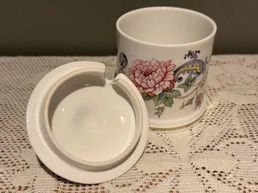 Crown Staffordshire Chelsea Manor Lidded Sugar Or Condiment Jar - Image 3