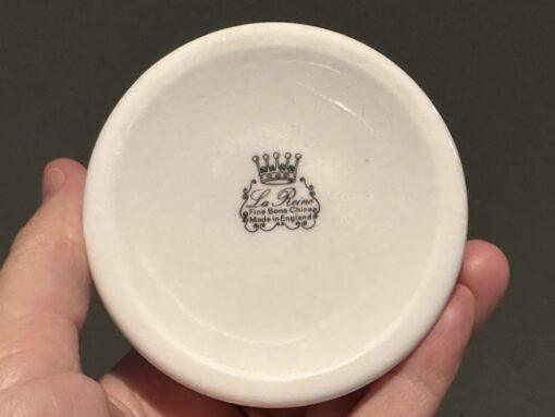 La Reine Bone China Floral Trinket Box Made In England - Image 5