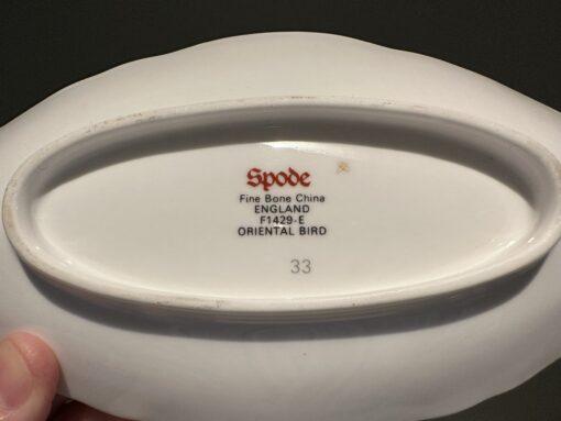Spode Oriental Bird Trinket or Bonbon Tray - Image 4