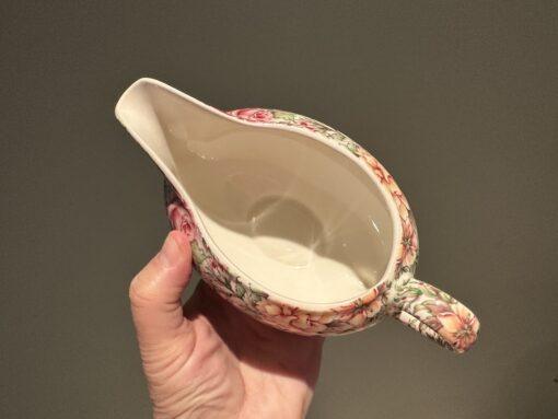 Rare Sadler Florence Chintz Milk Cream Sauce Jug - Image 4