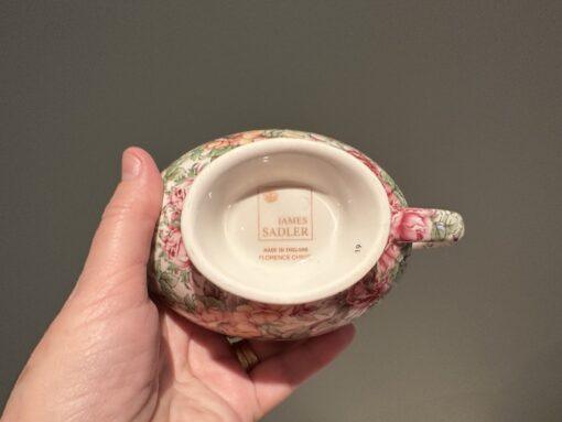 Rare Sadler Florence Chintz Milk Cream Sauce Jug - Image 5
