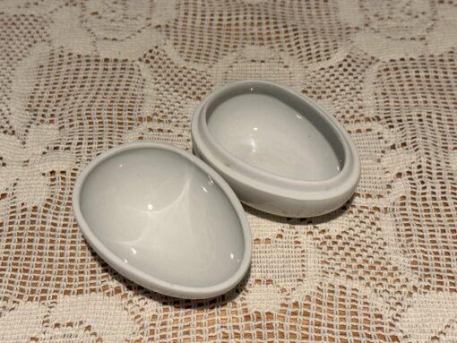 Limoges Egg Shaped Floral Trinket Box - Image 3
