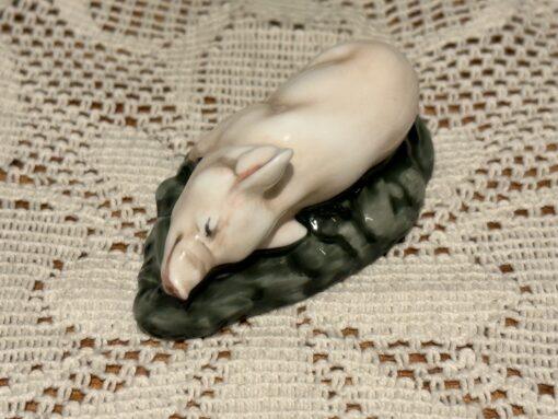 Miniature Royal Doulton Sleeping Pig / Piglet Figurine - Image 2