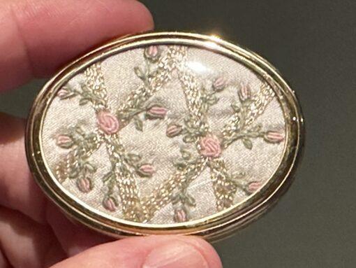 Framecraft UK Miniature Trinket Box With Embroidered Lid - Image 2