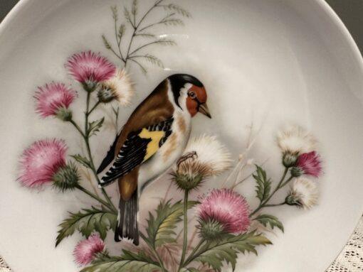 Kaiser Germany Display Plate With Goldfinch On Thistle - Image 2