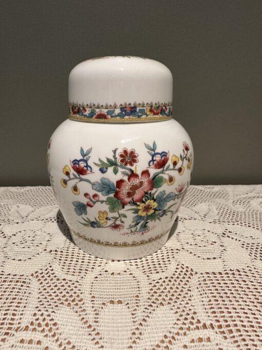 Coalport Ming Rose Large Ginger Jar