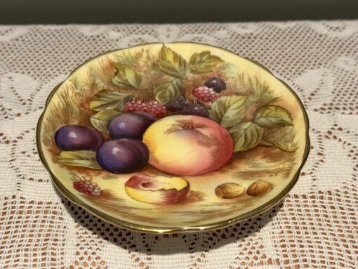 Aynsley Doris Jones Small Footed Comport Or Bonbon Dish - Heavily Gilt
