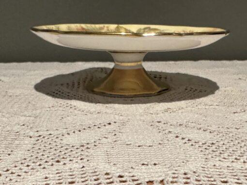 Aynsley Doris Jones Small Footed Comport Or Bonbon Dish - Heavily Gilt - Image 2