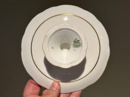 Aynsley Doris Jones Small Footed Comport Or Bonbon Dish - Heavily Gilt - Image 5