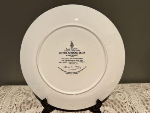 Gorgeous Large Royal Doulton Display Plate - Limited Edition - Under African Skies - Image 3