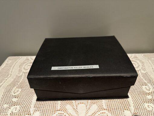 Stunning Dartington Crystal Orca / Killer Whale Paperweight Or Figurine in Box - Image 5