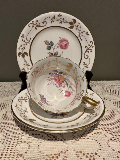 Antique Spode Heavily Gilt Trio - Reproduction Of An Early 1800's Pattern