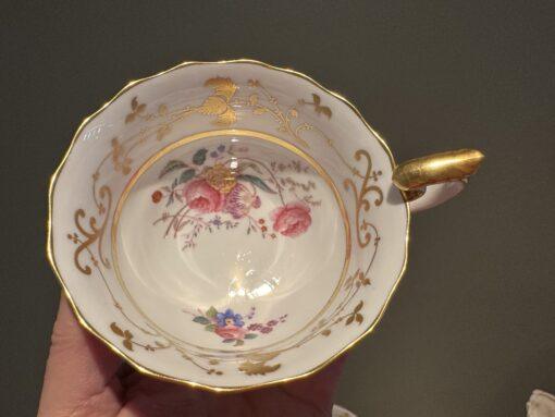 Antique Spode Heavily Gilt Trio - Reproduction Of An Early 1800's Pattern - Image 4