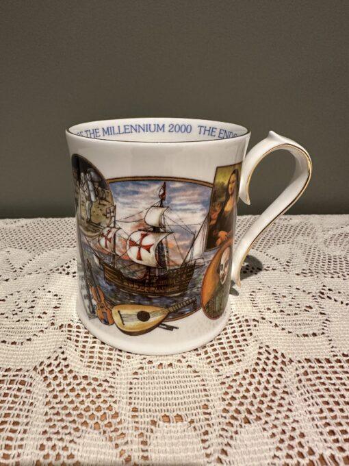 Aynsley Millennium The Endeavours Of Mankind Large Coffee Mug