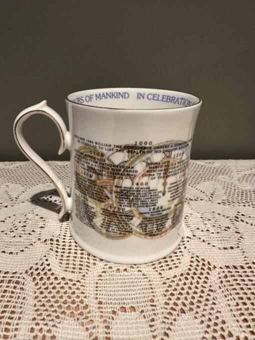 Aynsley Millennium The Endeavours Of Mankind Large Coffee Mug - Image 2