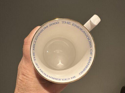 Aynsley Millennium The Endeavours Of Mankind Large Coffee Mug - Image 4
