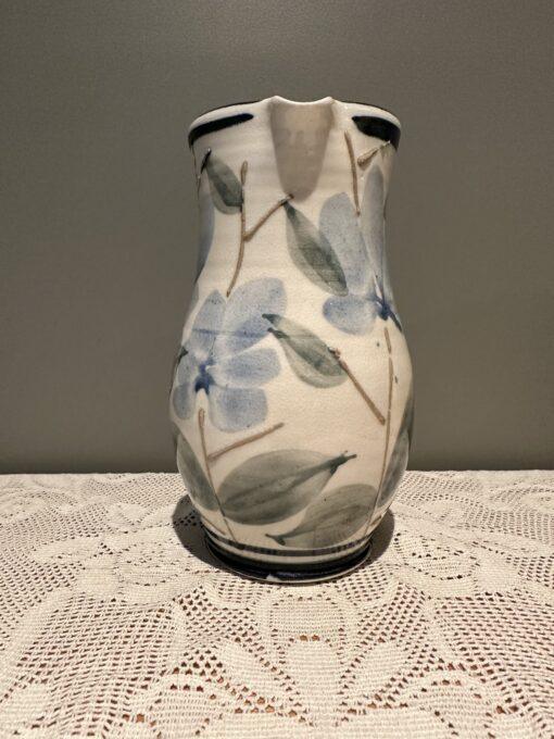 Gambles Pottery Australia Large Hand Painted Jug With Raised Tube Lining - Image 3