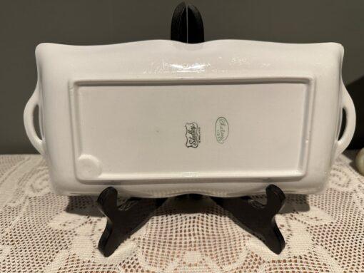 Art Deco Shelley Bone China Sandwich Plate - Chelsea Pattern - Image 3
