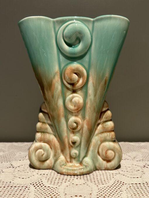 Vintage Diana Australia Scroll - Embryo - Shell Form Vase