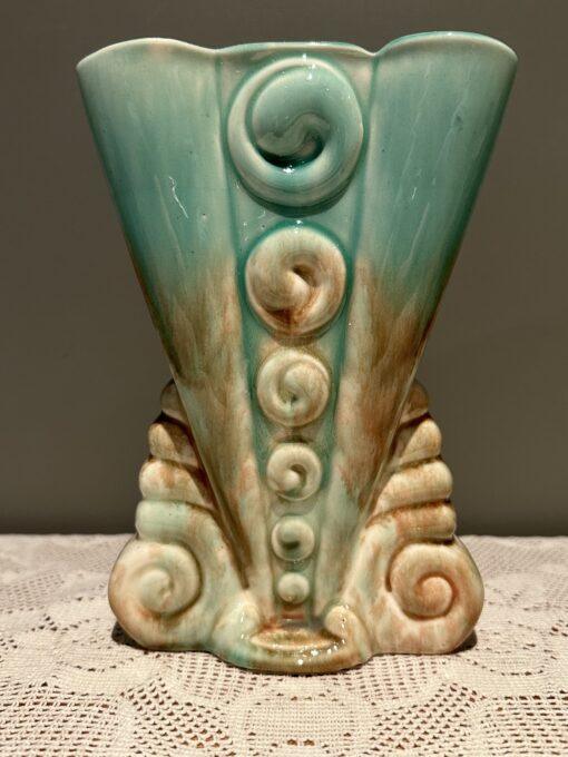 Vintage Diana Australia Scroll - Embryo - Shell Form Vase - Image 3