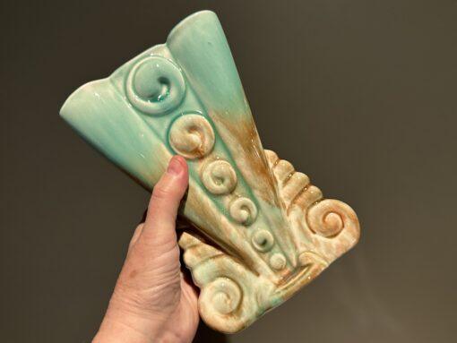 Vintage Diana Australia Scroll - Embryo - Shell Form Vase - Image 4