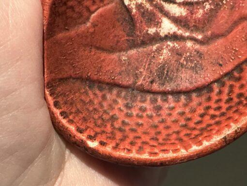 Vintage Alexander Takacs Foot Shaped Dish With Aboriginal Child In The Base - Image 5
