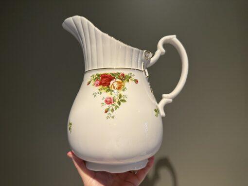 Huge Royal Albert Old Country Roses Ribbon Jug / Pitcher - Image 5