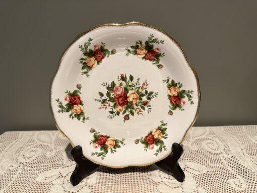 Superb Royal Albert 20cm Old Country Roses Scalloped Dish