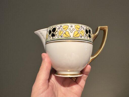 Stunning Royal Doulton Art Deco Creamer With Heavily Gilt Trim - 1935 - Image 2