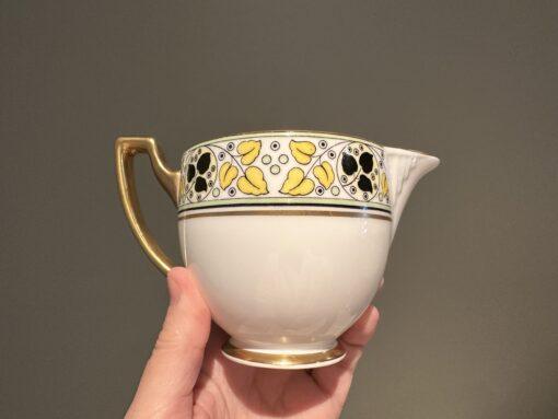 Stunning Royal Doulton Art Deco Creamer With Heavily Gilt Trim - 1935 - Image 4