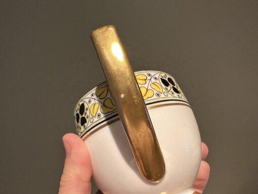 Stunning Royal Doulton Art Deco Creamer With Heavily Gilt Trim - 1935 - Image 5